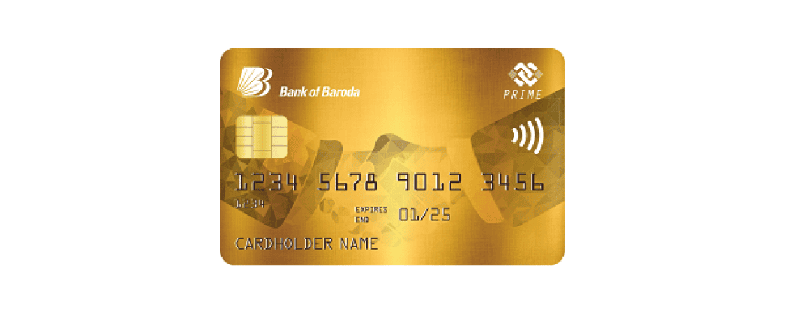 Bank of Baroda Prime Credit Card